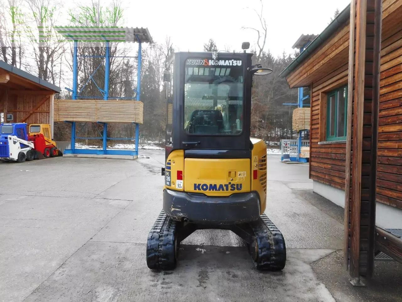 Komatsu pc 26mr-3 ( 2.710kg ) mit powertilt - מיני מחפר: תמונה 3 Komatsu pc 26mr-3 ( 2.710kg ) mit powertilt - מיני מחפר: תמונה 3