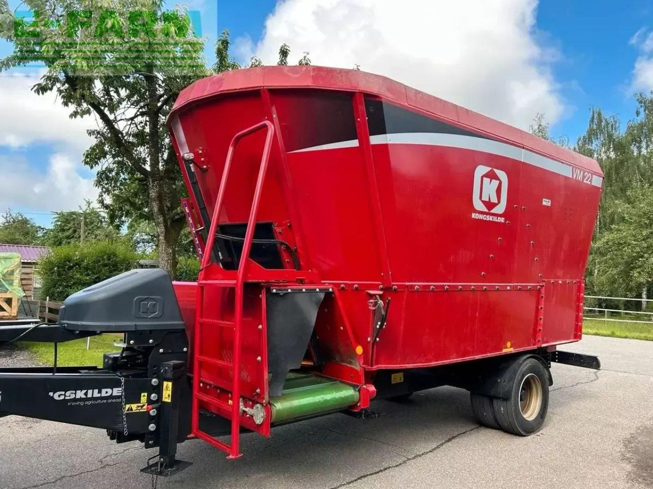 Kongskilde vm22 - ציוד לבעלי חיים: תמונה 1 Kongskilde vm22 - ציוד לבעלי חיים: תמונה 1