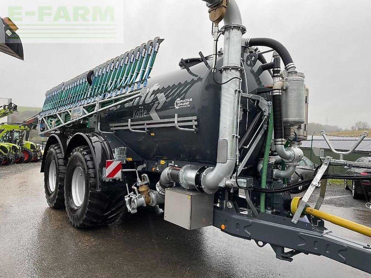 Kotte vt 17.300 mit bomech farmer 15m vorführer - ציוד דישון: תמונה 1 Kotte vt 17.300 mit bomech farmer 15m vorführer - ציוד דישון: תמונה 1