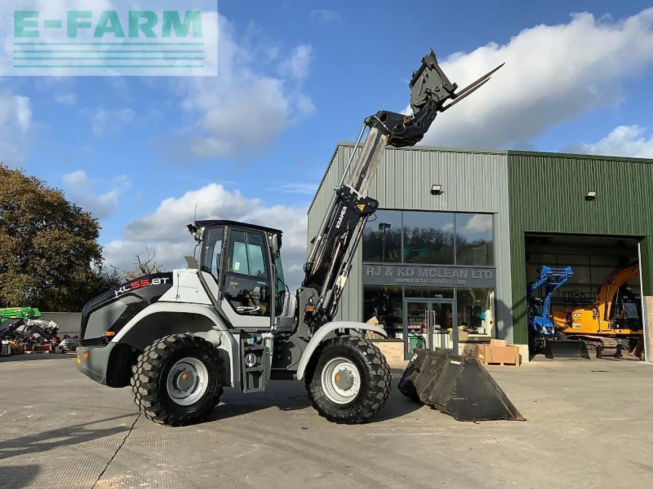 Kramer kl55.8t black wheeled telehandler (st24946) - מעמיס גלגלים: תמונה 1 Kramer kl55.8t black wheeled telehandler (st24946) - מעמיס גלגלים: תמונה 1