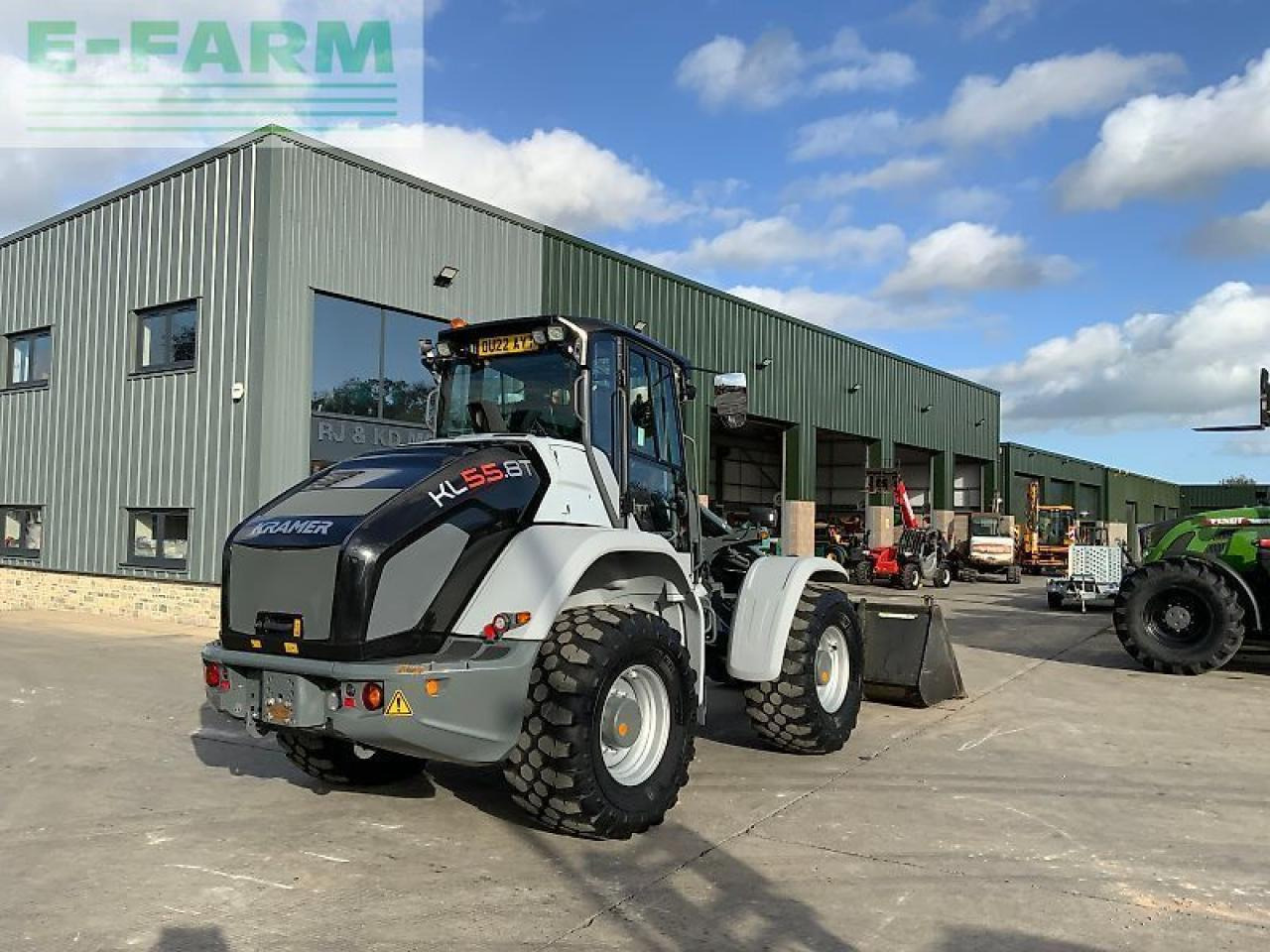 Kramer kl55.8t black wheeled telehandler (st24946) - מעמיס גלגלים: תמונה 3 Kramer kl55.8t black wheeled telehandler (st24946) - מעמיס גלגלים: תמונה 3