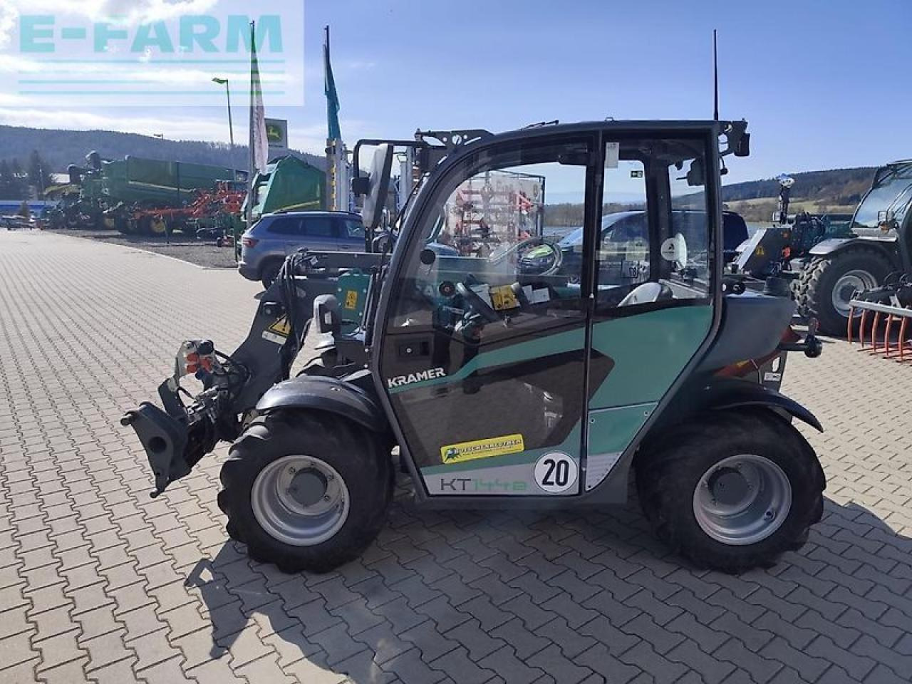 Kramer kt144e (t02-02) - מפעיל טלסקופי: תמונה 5 Kramer kt144e (t02-02) - מפעיל טלסקופי: תמונה 5