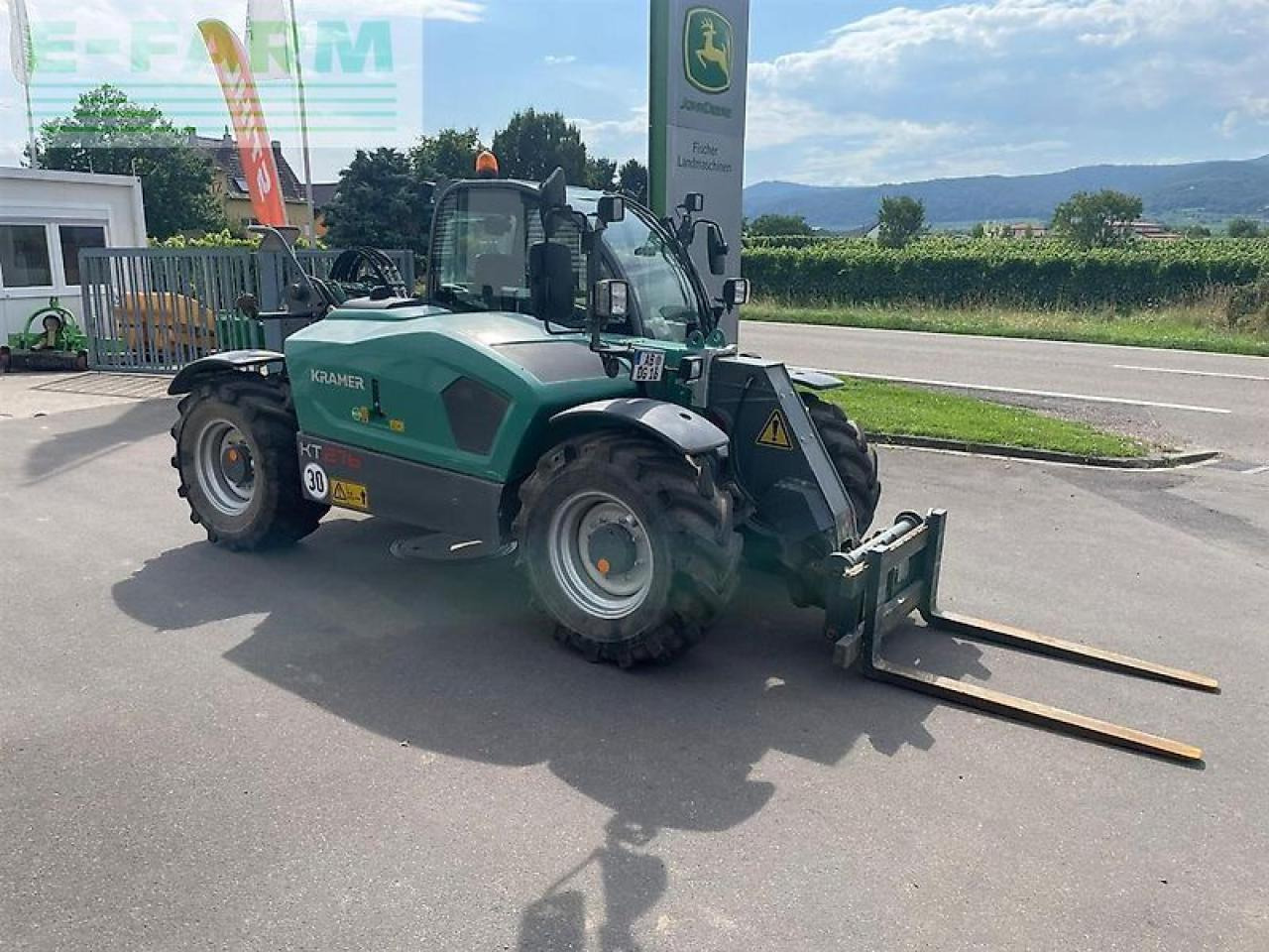 Kramer kt276 (418-22) - מפעיל טלסקופי: תמונה 5 Kramer kt276 (418-22) - מפעיל טלסקופי: תמונה 5