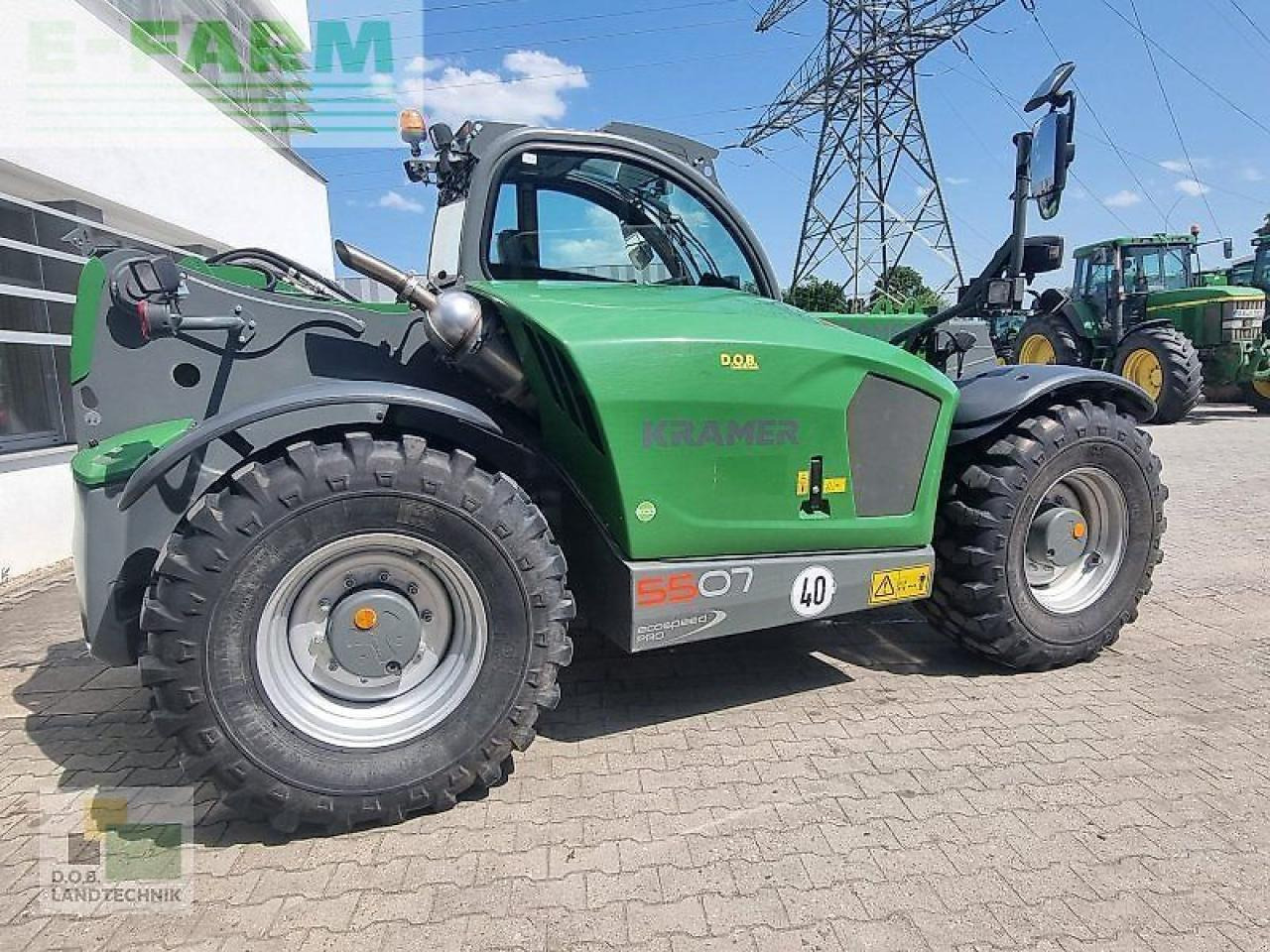 Kramer kt5507 kt557 - מפעיל טלסקופי: תמונה 5 Kramer kt5507 kt557 - מפעיל טלסקופי: תמונה 5