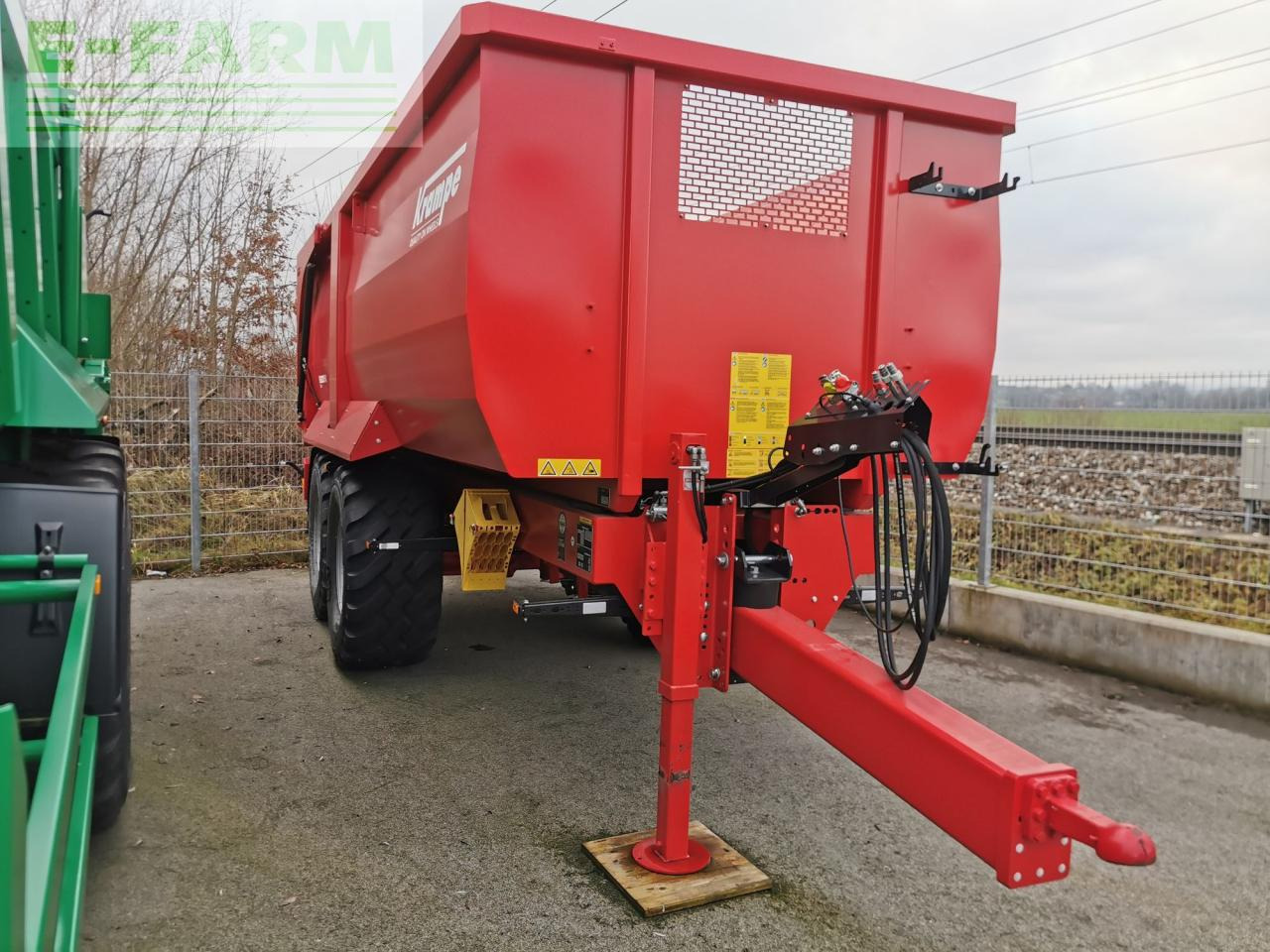 Krampe Big Body 540 - מסיר פסולת/ קרון נגרר חקלאי: תמונה 3 Krampe Big Body 540 - מסיר פסולת/ קרון נגרר חקלאי: תמונה 3