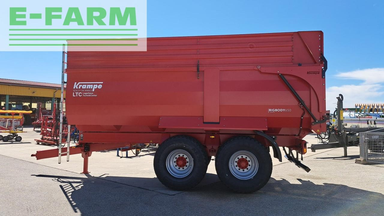 Krampe Big Body 650 Carrier - מסיר פסולת/ קרון נגרר חקלאי: תמונה 2 Krampe Big Body 650 Carrier - מסיר פסולת/ קרון נגרר חקלאי: תמונה 2