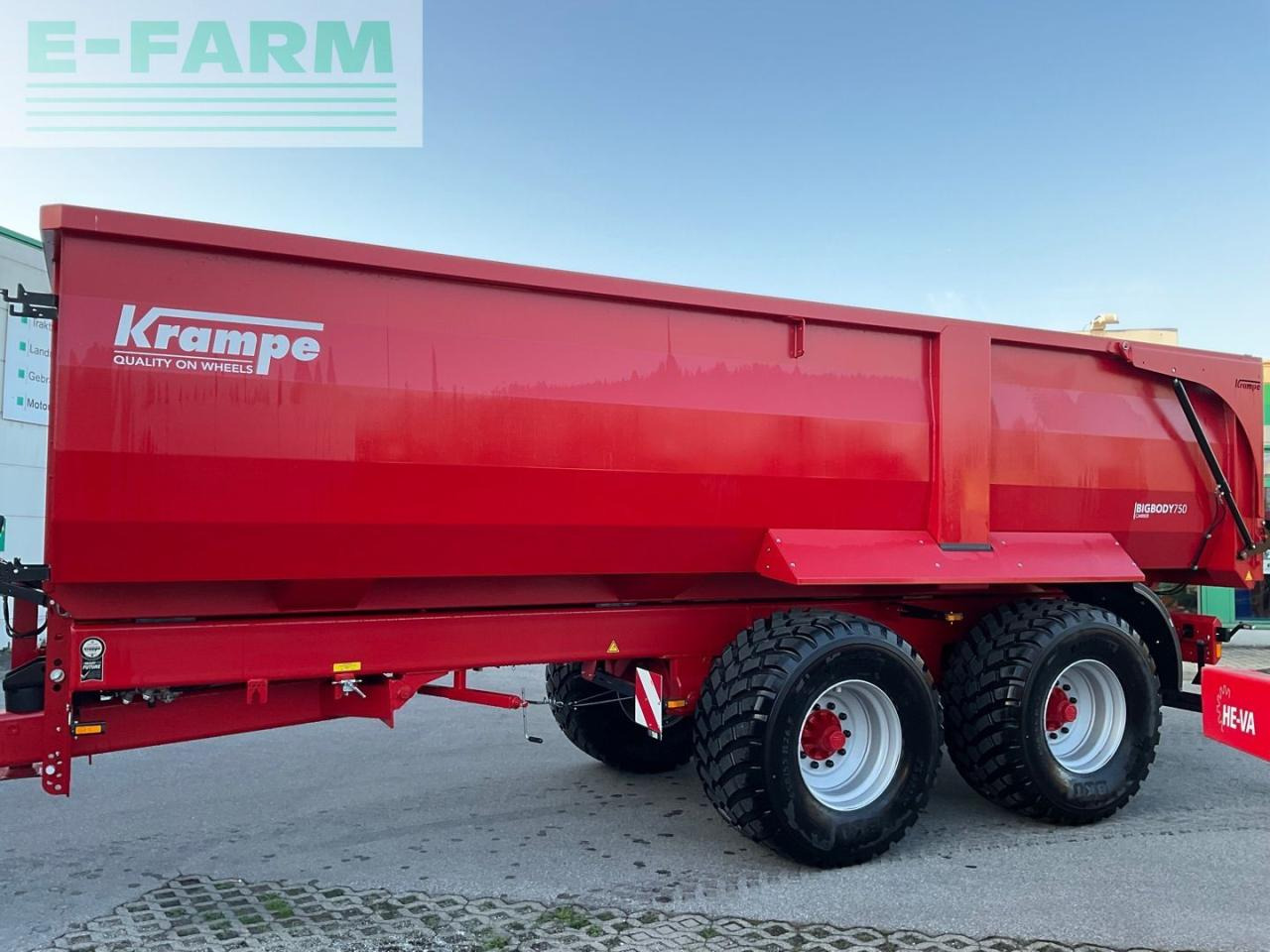 Krampe BigBody 750 - מסיר פסולת/ קרון נגרר חקלאי: תמונה 2 Krampe BigBody 750 - מסיר פסולת/ קרון נגרר חקלאי: תמונה 2