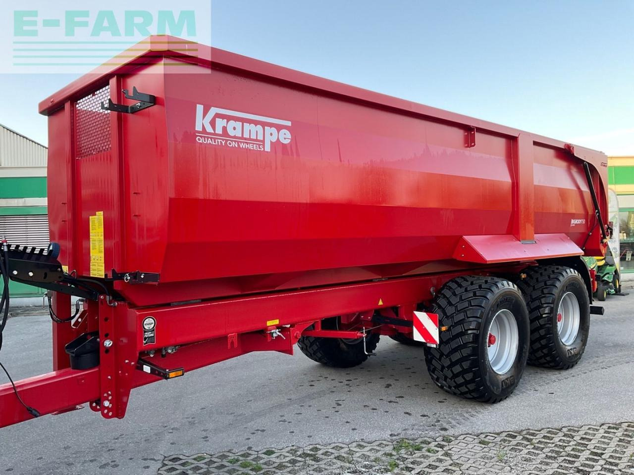 Krampe BigBody 750 - מסיר פסולת/ קרון נגרר חקלאי: תמונה 3 Krampe BigBody 750 - מסיר פסולת/ קרון נגרר חקלאי: תמונה 3