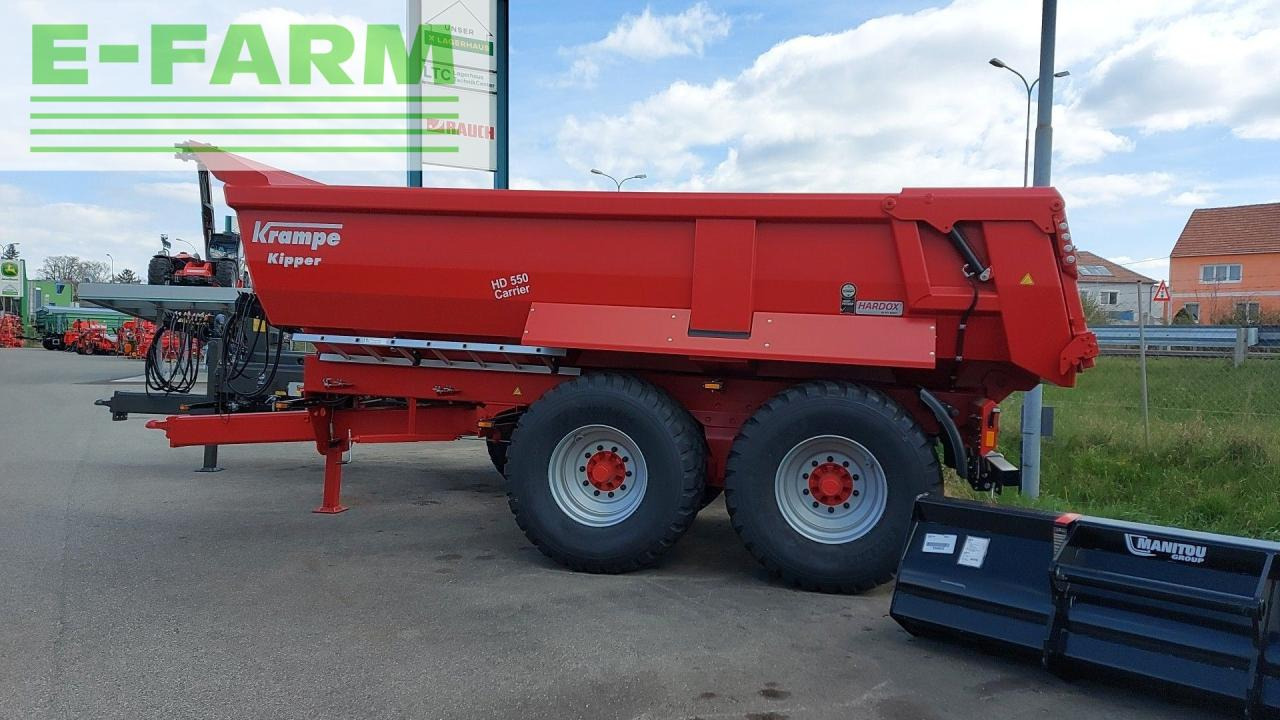 Krampe HD 550 Carrier - מסיר פסולת/ קרון נגרר חקלאי: תמונה 2 Krampe HD 550 Carrier - מסיר פסולת/ קרון נגרר חקלאי: תמונה 2