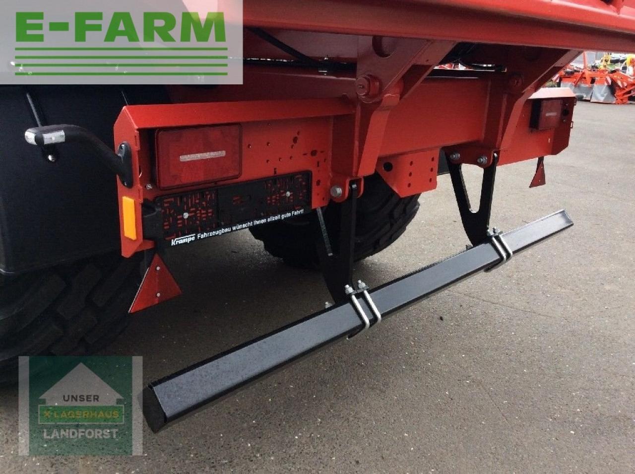 מסיר פסולת/ קרון נגרר חקלאי Krampe big body 640: תמונה 11