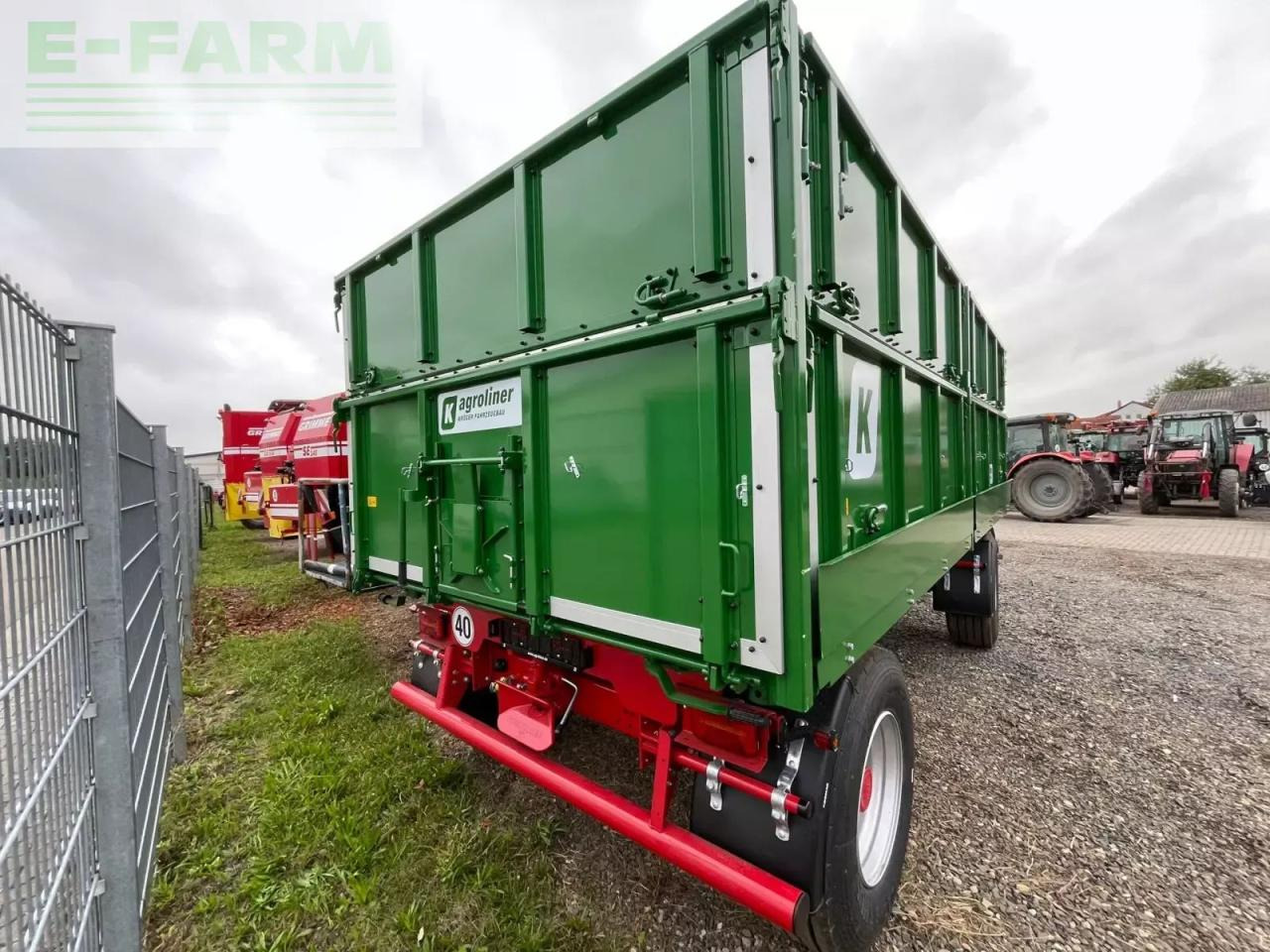 Kröger agroliner hkd 302 - מסיר פסולת/ קרון נגרר חקלאי: תמונה 5 Kröger agroliner hkd 302 - מסיר פסולת/ קרון נגרר חקלאי: תמונה 5