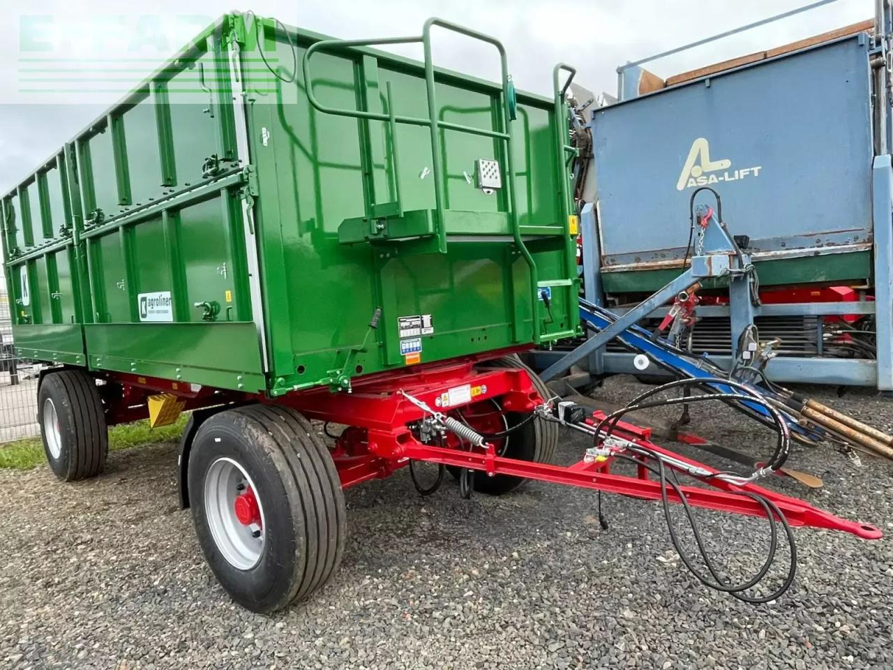 Kröger agroliner hkd 302 - מסיר פסולת/ קרון נגרר חקלאי: תמונה 1 Kröger agroliner hkd 302 - מסיר פסולת/ קרון נגרר חקלאי: תמונה 1