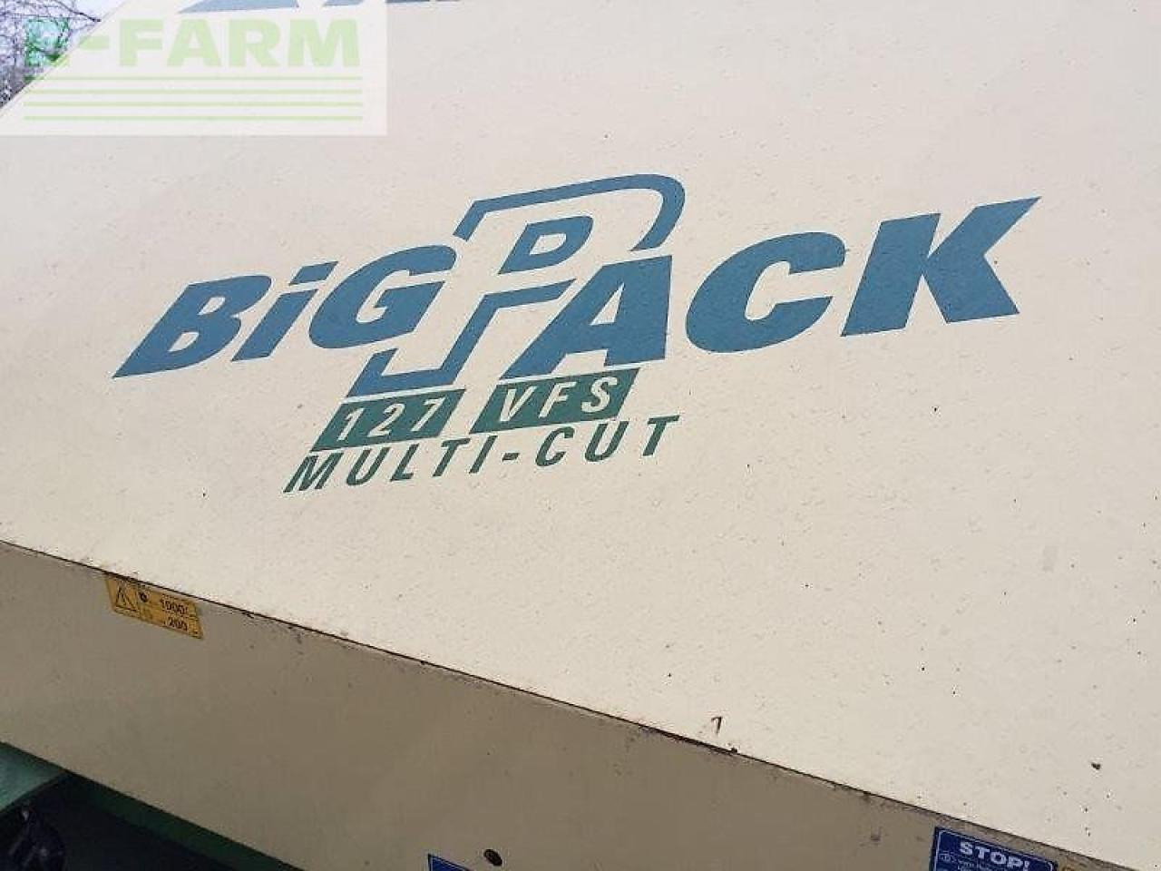 Krone 127 vfs multi cut - מכונת צרור מרובעת: תמונה 3 Krone 127 vfs multi cut - מכונת צרור מרובעת: תמונה 3