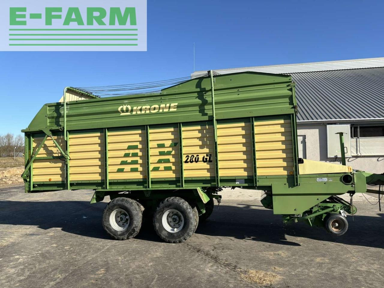 Krone AX 280 GL - מסיר פסולת/ קרון נגרר חקלאי: תמונה 2 Krone AX 280 GL - מסיר פסולת/ קרון נגרר חקלאי: תמונה 2