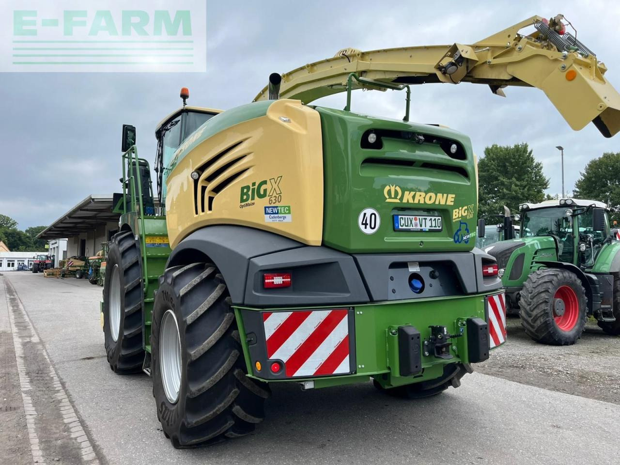 Krone Big X 630 - מקצרת מספוא: תמונה 5 Krone Big X 630 - מקצרת מספוא: תמונה 5