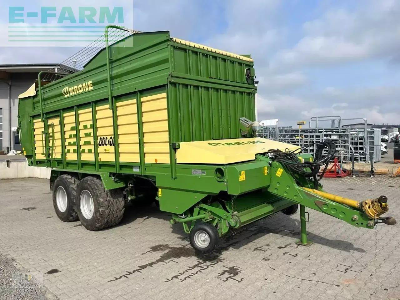 Krone ax 280 gd - עגלת טעינה עצמית: תמונה 1 Krone ax 280 gd - עגלת טעינה עצמית: תמונה 1