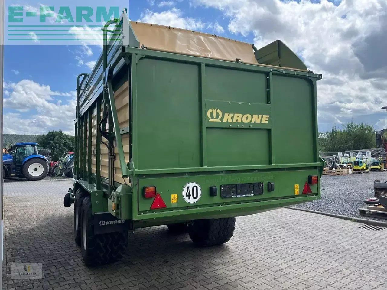 Krone ax 280 gl - עגלת טעינה עצמית: תמונה 4 Krone ax 280 gl - עגלת טעינה עצמית: תמונה 4