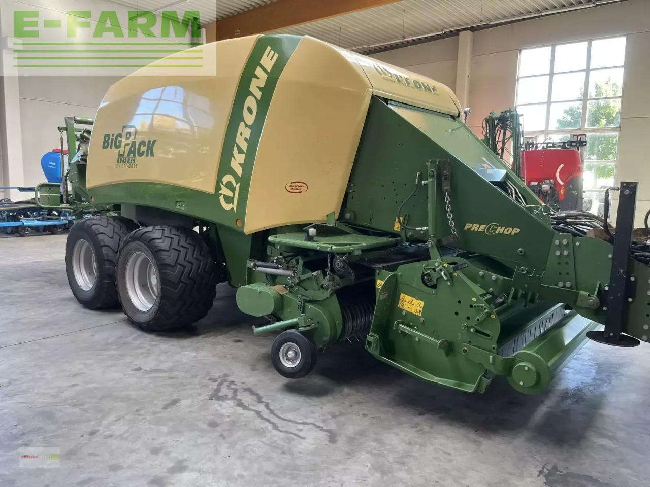 Krone big pack 1270 xc mit pre chop hächsler - מכונת צרור מרובעת: תמונה 5 Krone big pack 1270 xc mit pre chop hächsler - מכונת צרור מרובעת: תמונה 5