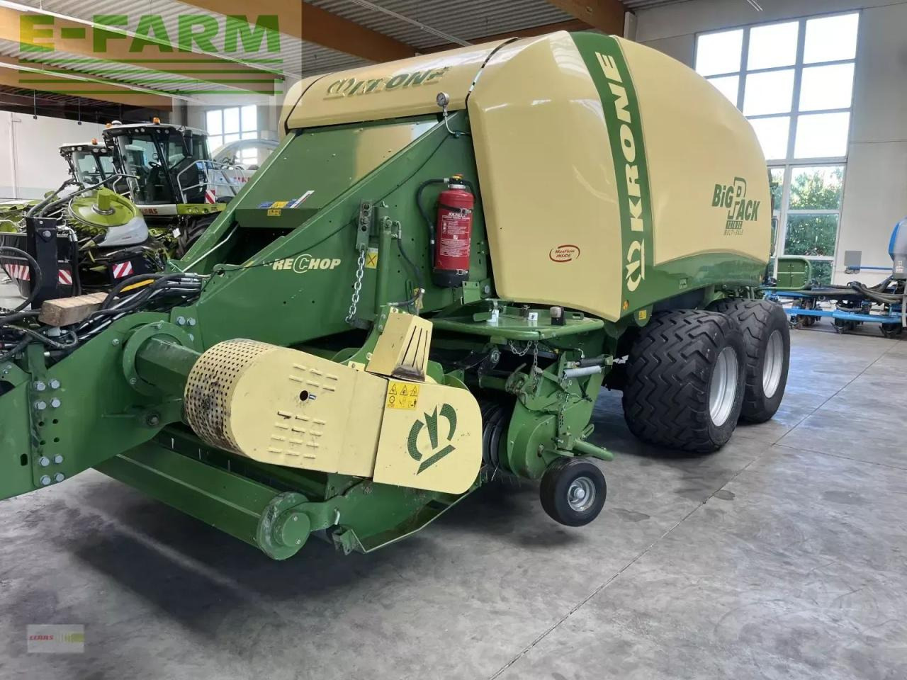 Krone big pack 1270 xc mit pre chop hächsler - מכונת צרור מרובעת: תמונה 1 Krone big pack 1270 xc mit pre chop hächsler - מכונת צרור מרובעת: תמונה 1