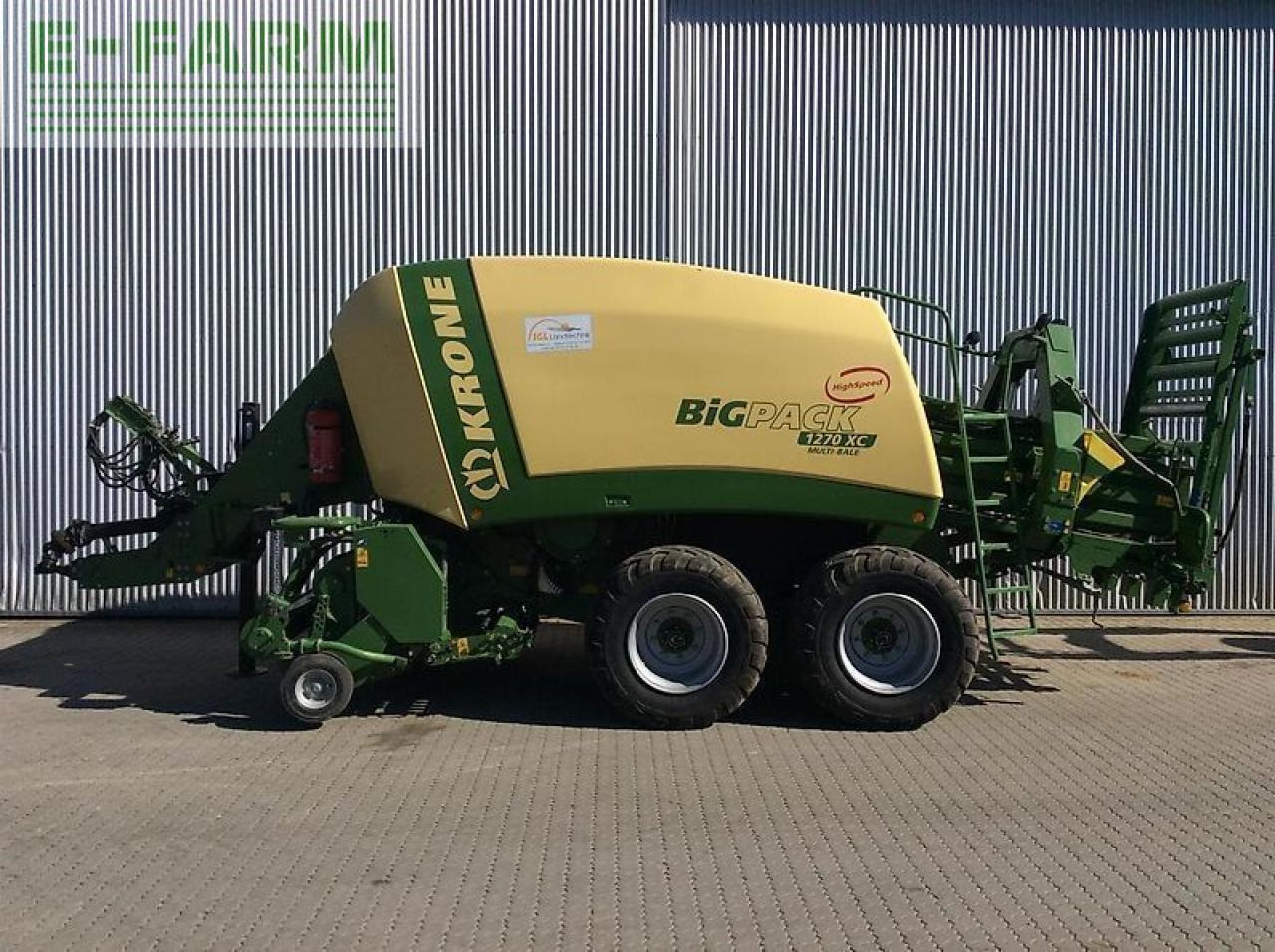 Krone big pack 1270 xc - מכונת צרור מרובעת: תמונה 2 Krone big pack 1270 xc - מכונת צרור מרובעת: תמונה 2