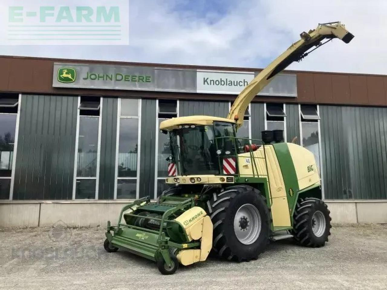 Krone big x 1100 - מקצרת מספוא: תמונה 2 Krone big x 1100 - מקצרת מספוא: תמונה 2
