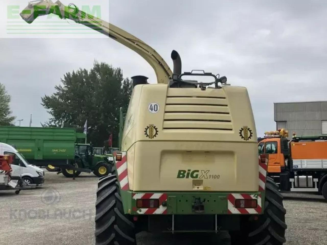 Krone big x 1100 - מקצרת מספוא: תמונה 5 Krone big x 1100 - מקצרת מספוא: תמונה 5