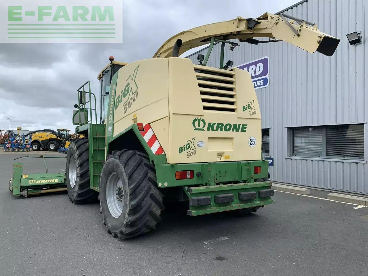 Krone big x 500 - מקצרת מספוא: תמונה 3 Krone big x 500 - מקצרת מספוא: תמונה 3