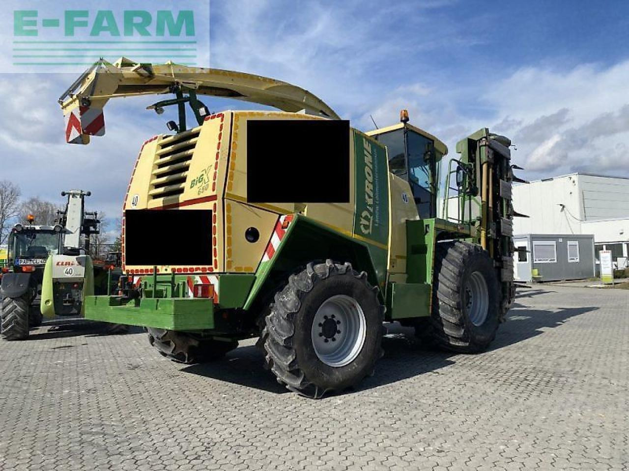 Krone big x 650 - מקצרת מספוא: תמונה 4 Krone big x 650 - מקצרת מספוא: תמונה 4