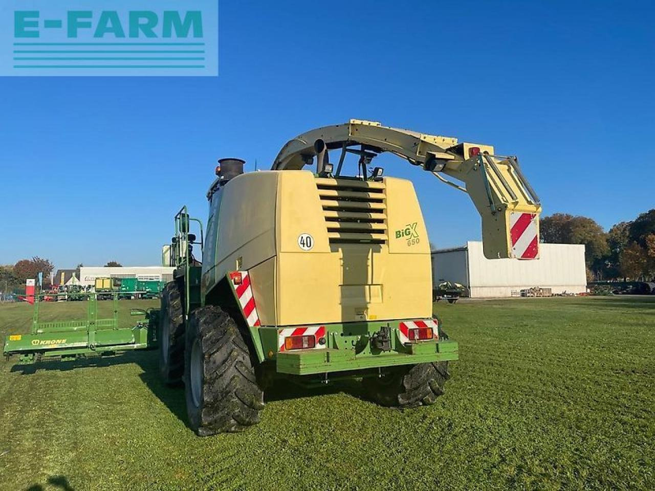 Krone big x 650 - מקצרת מספוא: תמונה 4 Krone big x 650 - מקצרת מספוא: תמונה 4