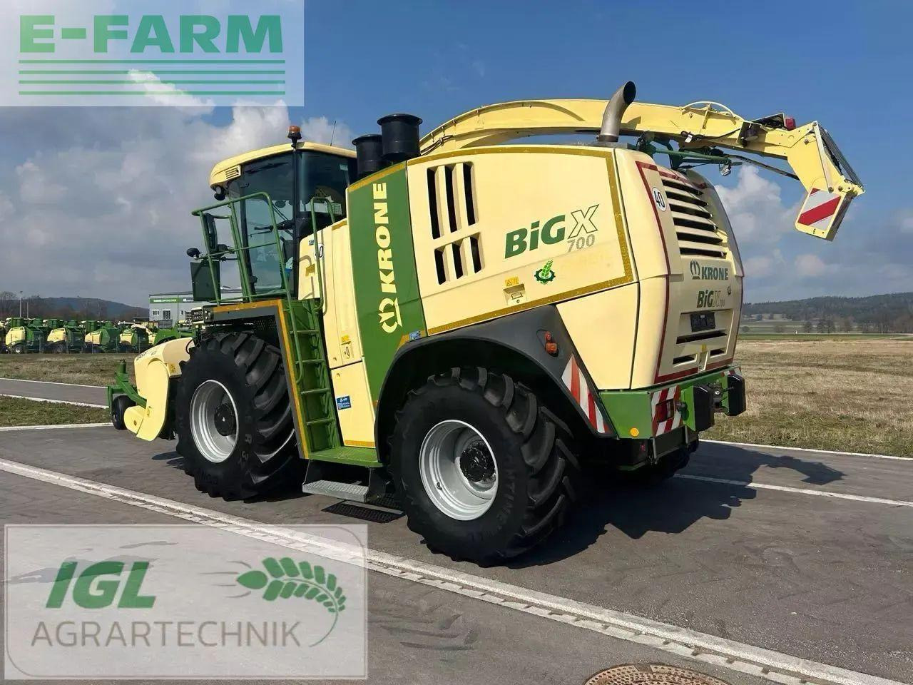 Krone big x 700 i - מקצרת מספוא: תמונה 3 Krone big x 700 i - מקצרת מספוא: תמונה 3