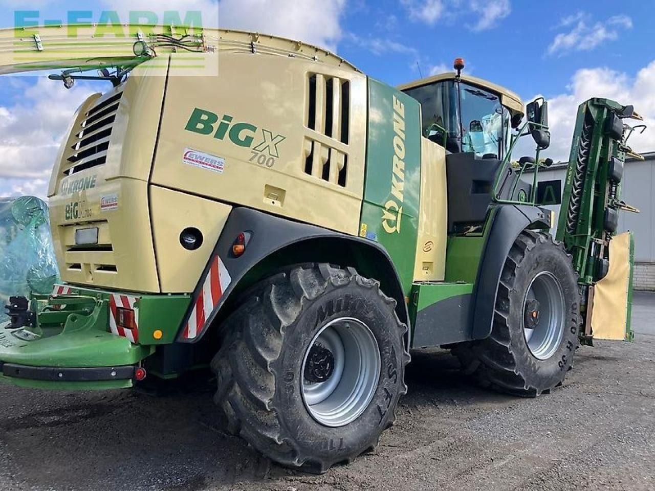 Krone big x 700 - מקצרת מספוא: תמונה 3 Krone big x 700 - מקצרת מספוא: תמונה 3