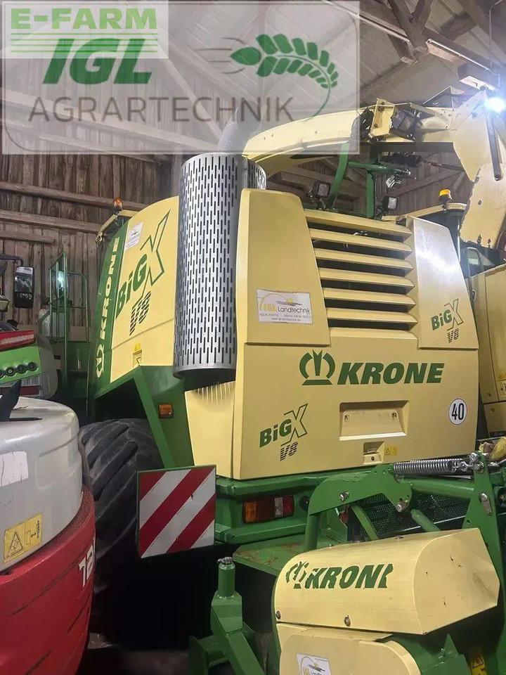 Krone big x v 8 - מקצרת מספוא: תמונה 2 Krone big x v 8 - מקצרת מספוא: תמונה 2