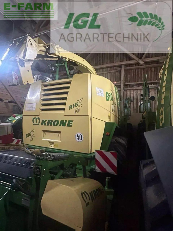 Krone big x v 8 - מקצרת מספוא: תמונה 3 Krone big x v 8 - מקצרת מספוא: תמונה 3