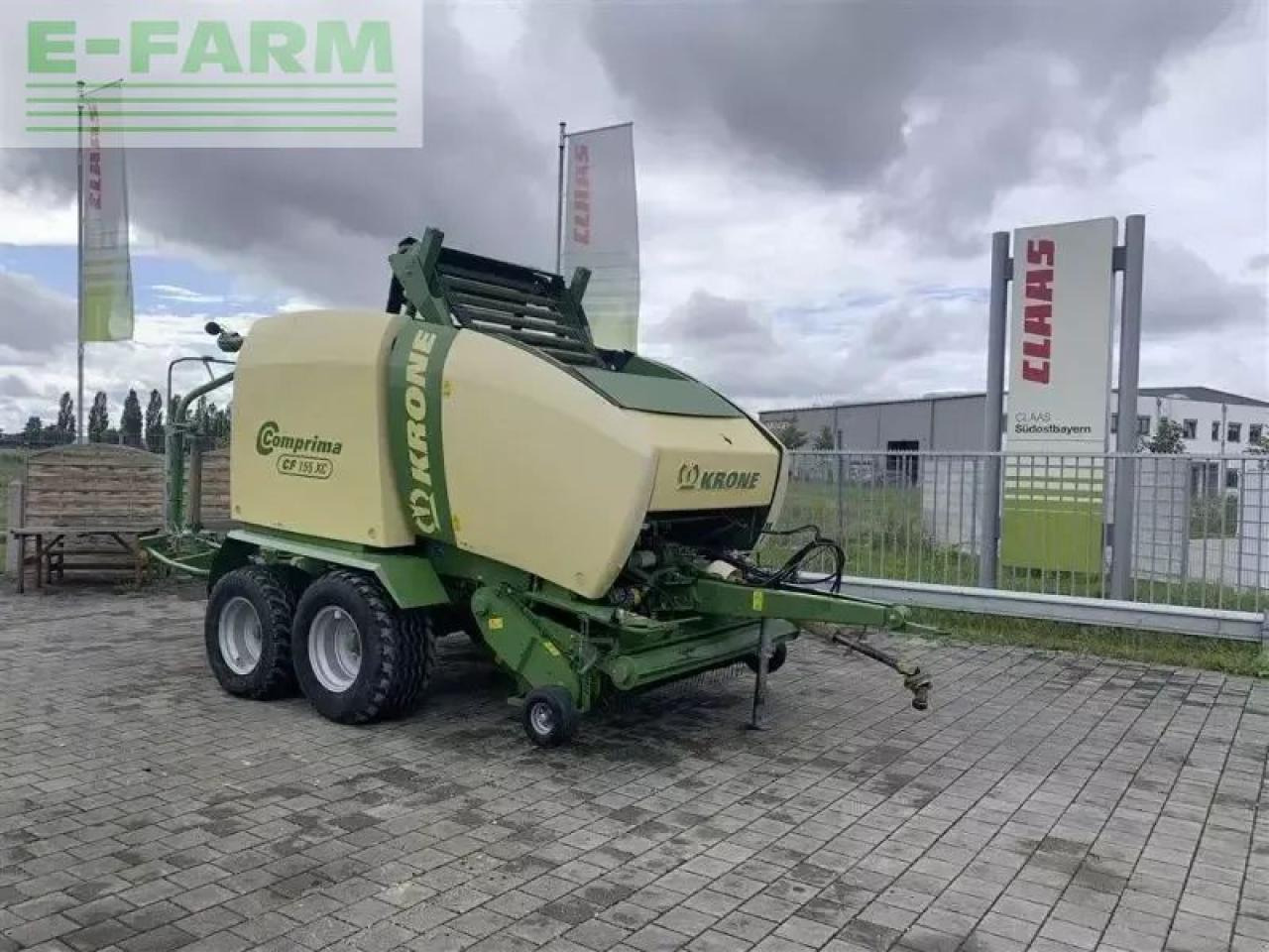 Krone comprima cf 155 xc - מכונת צרור מרובעת: תמונה 1 Krone comprima cf 155 xc - מכונת צרור מרובעת: תמונה 1