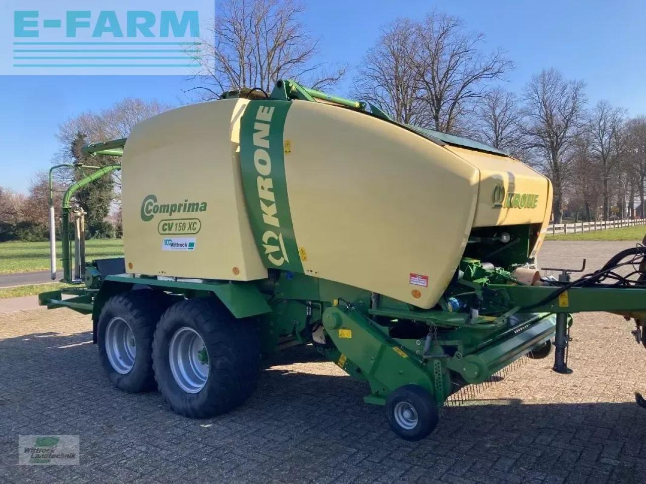 Krone comprima cv 150 xc - מכונת צרור מרובעת: תמונה 1 Krone comprima cv 150 xc - מכונת צרור מרובעת: תמונה 1