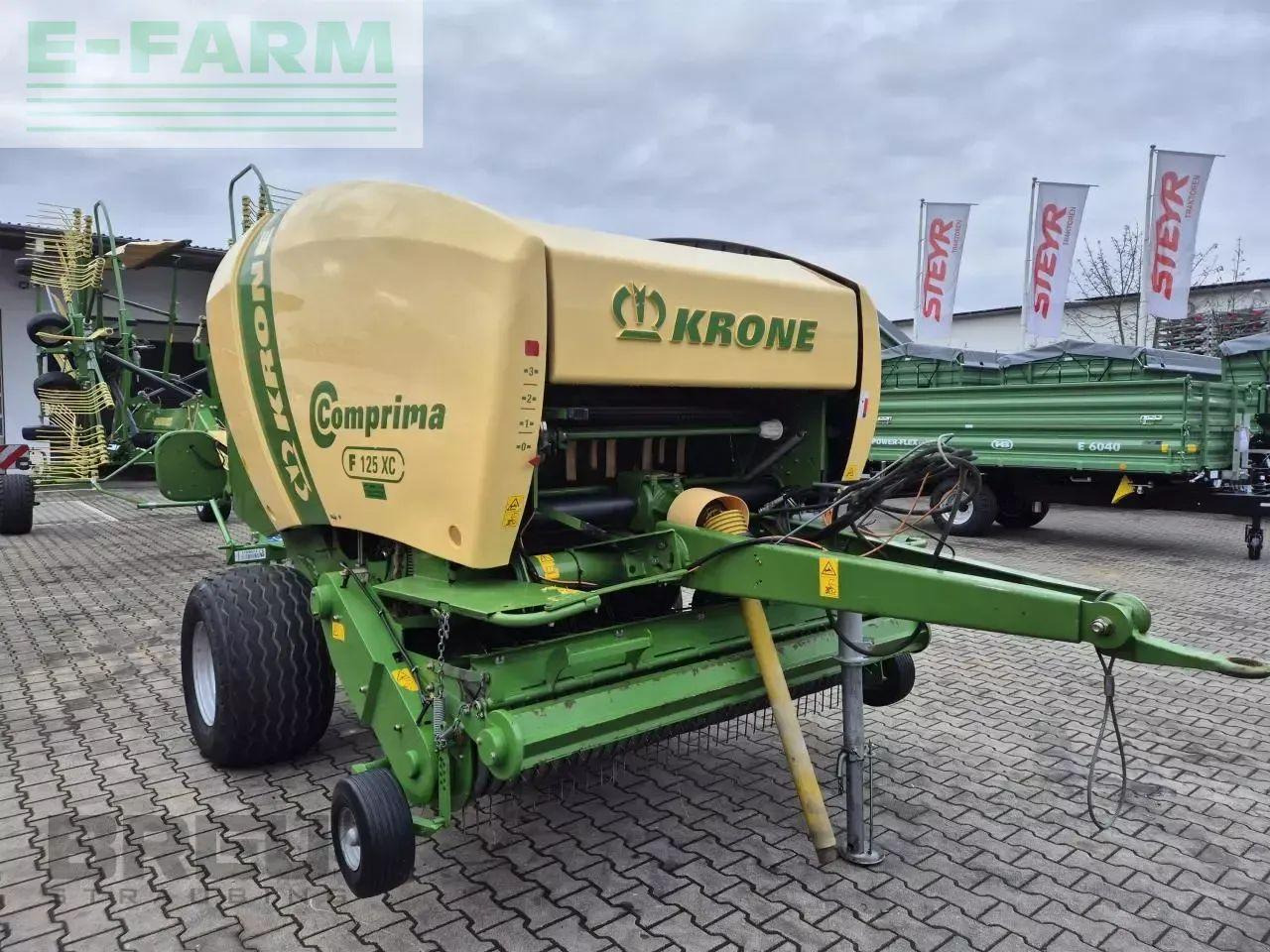 Krone comprima f 125 xc - מכונת צרור מרובעת: תמונה 1 Krone comprima f 125 xc - מכונת צרור מרובעת: תמונה 1