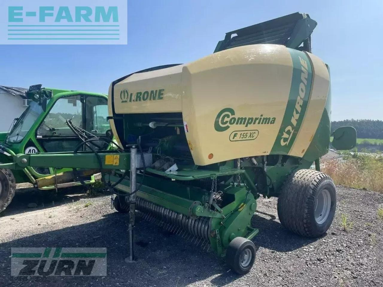 Krone comprima f 155 xc - מכונת צרור מרובעת: תמונה 1 Krone comprima f 155 xc - מכונת צרור מרובעת: תמונה 1