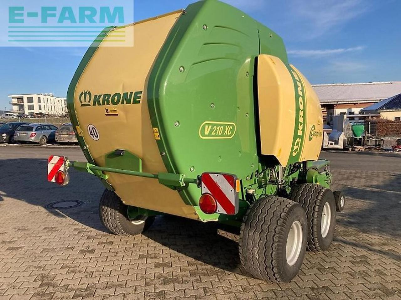 Krone comprima v 210 xc - מכונת צרור מרובעת: תמונה 4 Krone comprima v 210 xc - מכונת צרור מרובעת: תמונה 4