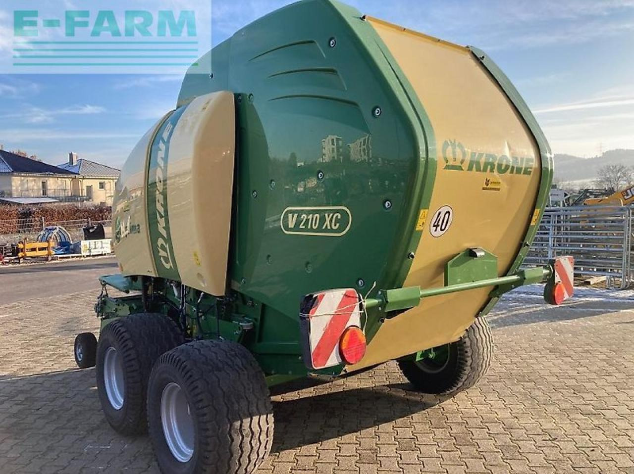 Krone comprima v 210 xc - מכונת צרור מרובעת: תמונה 3 Krone comprima v 210 xc - מכונת צרור מרובעת: תמונה 3