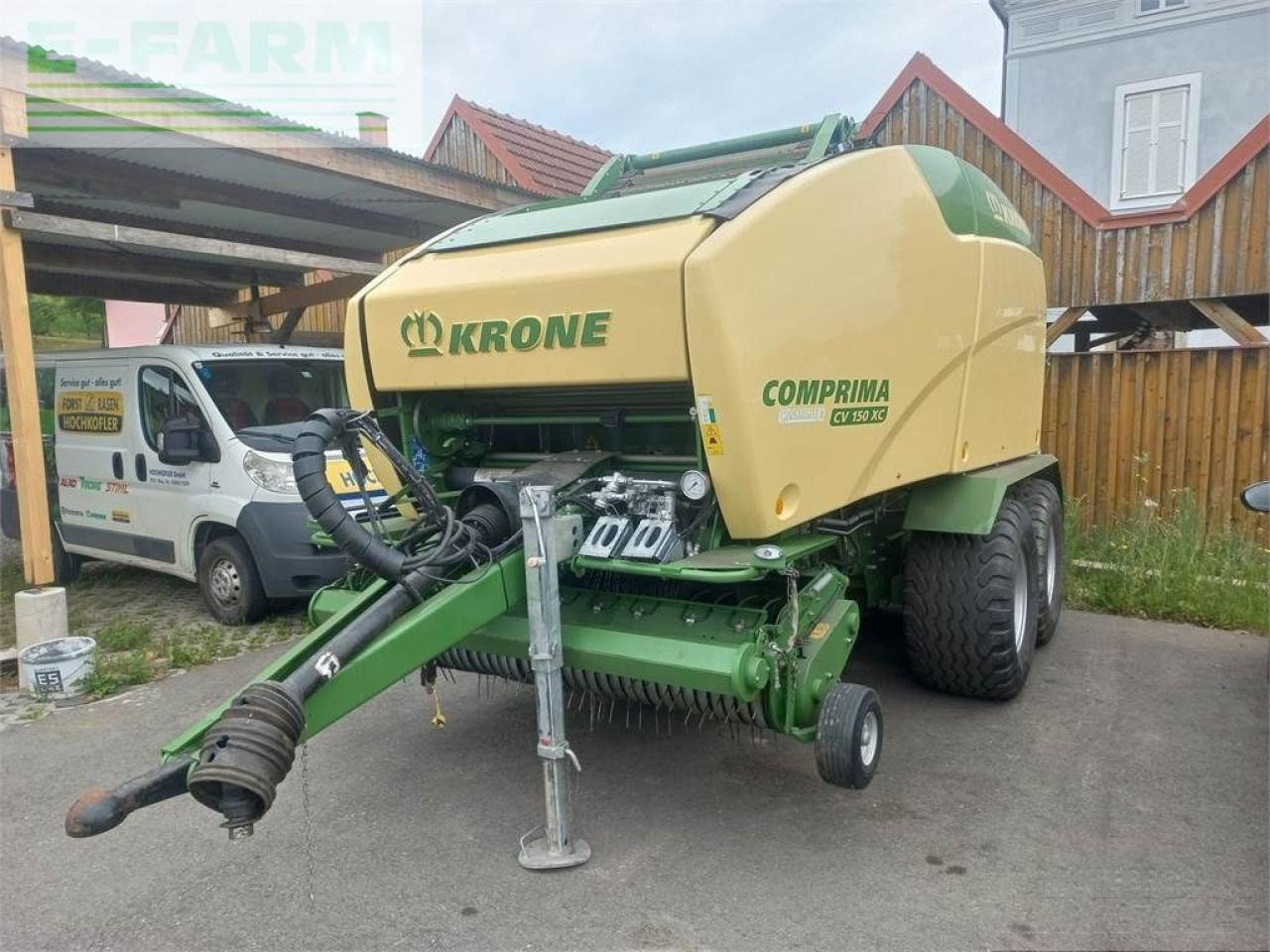 Krone cv 150 xc - מכונת צרור מרובעת: תמונה 3 Krone cv 150 xc - מכונת צרור מרובעת: תמונה 3