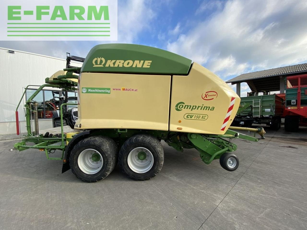 Krone cv 150xc x-treme - מכונת צרור מרובעת: תמונה 2 Krone cv 150xc x-treme - מכונת צרור מרובעת: תמונה 2