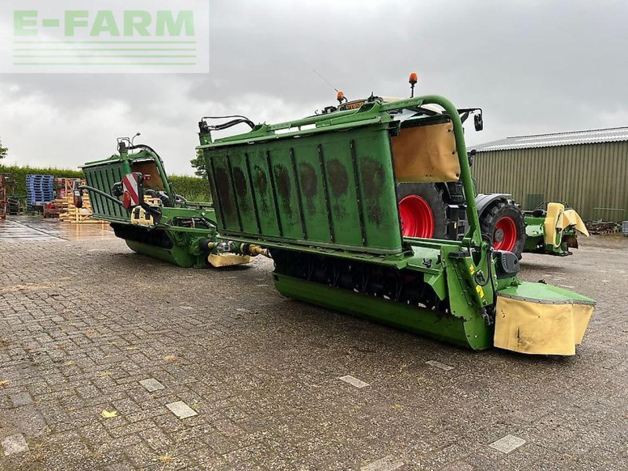 Krone ec b 870 cv collect + krone ec f 320 cv - מכסחה: תמונה 3 Krone ec b 870 cv collect + krone ec f 320 cv - מכסחה: תמונה 3