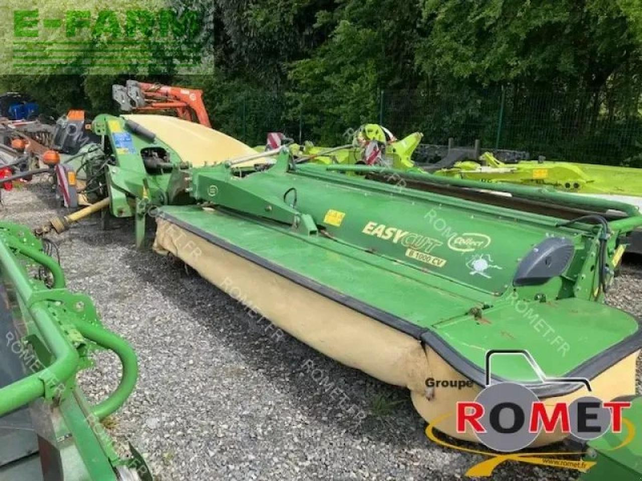 Krone ecb1000 cv coll - מכסחה: תמונה 1 Krone ecb1000 cv coll - מכסחה: תמונה 1