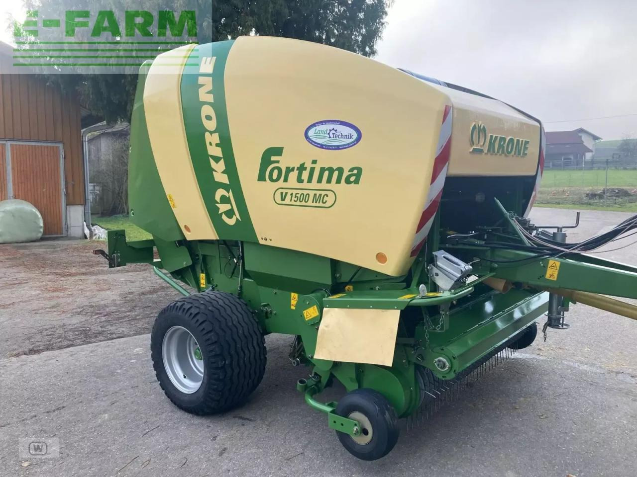 Krone fortima v 1500 mc - מכונת צרור מרובעת: תמונה 1 Krone fortima v 1500 mc - מכונת צרור מרובעת: תמונה 1