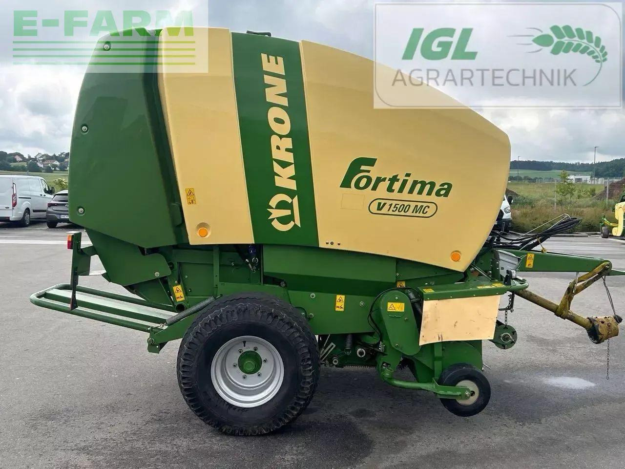 Krone fortima v 1500 mc - מכונת צרור מרובעת: תמונה 1 Krone fortima v 1500 mc - מכונת צרור מרובעת: תמונה 1