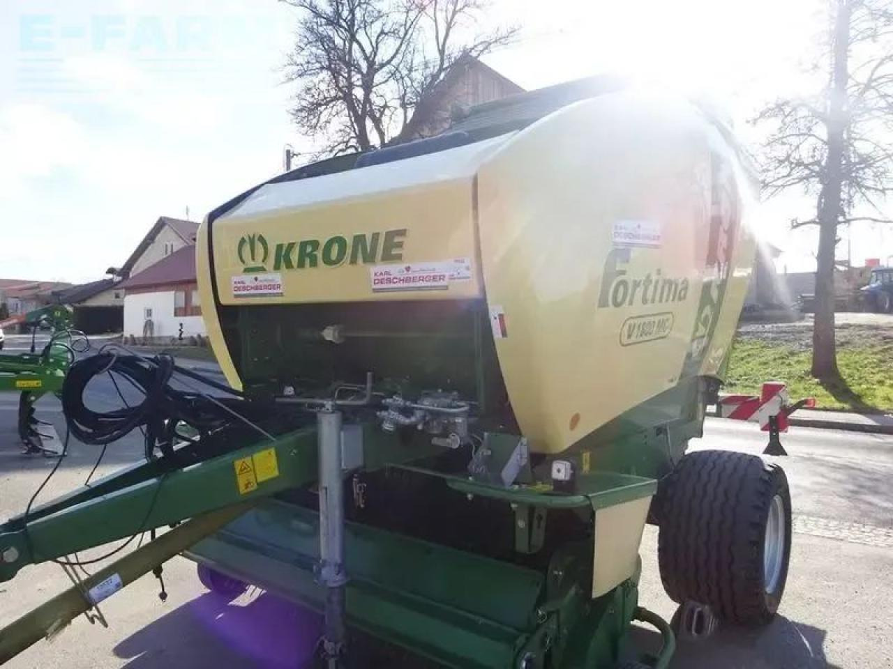 Krone fortima v 1800 mc rundballenpresse - מכונת צרור מרובעת: תמונה 1 Krone fortima v 1800 mc rundballenpresse - מכונת צרור מרובעת: תמונה 1
