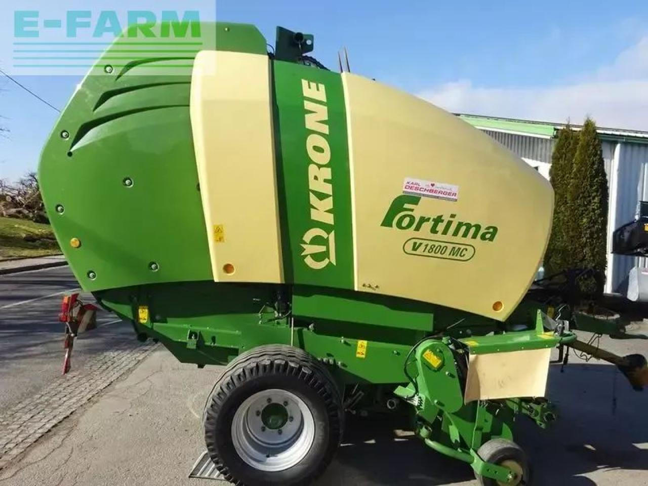 Krone fortima v 1800 mc rundballenpresse - מכונת צרור מרובעת: תמונה 4 Krone fortima v 1800 mc rundballenpresse - מכונת צרור מרובעת: תמונה 4