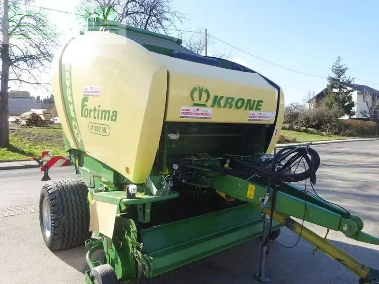 Krone fortima v 1800 mc rundballenpresse - מכונת צרור מרובעת: תמונה 3 Krone fortima v 1800 mc rundballenpresse - מכונת צרור מרובעת: תמונה 3