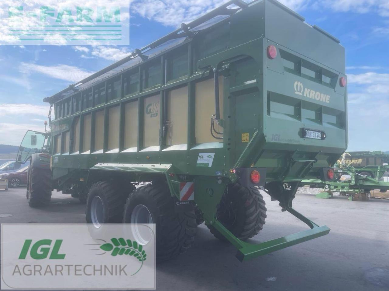 Krone gx 440 (tt801-20) - מסיר פסולת/ קרון נגרר חקלאי: תמונה 2 Krone gx 440 (tt801-20) - מסיר פסולת/ קרון נגרר חקלאי: תמונה 2