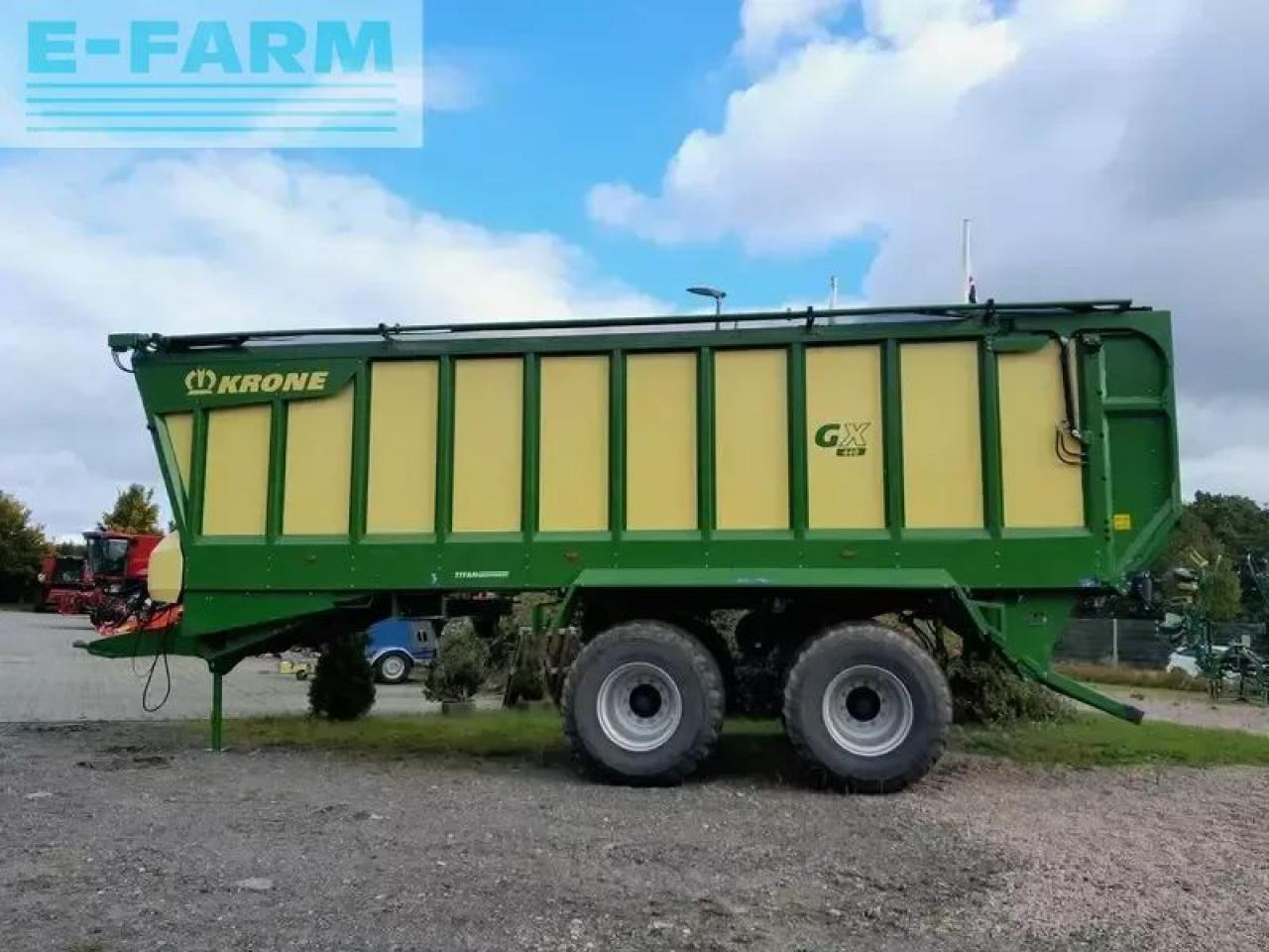 Krone gx 440 - מסיר פסולת/ קרון נגרר חקלאי: תמונה 2 Krone gx 440 - מסיר פסולת/ קרון נגרר חקלאי: תמונה 2